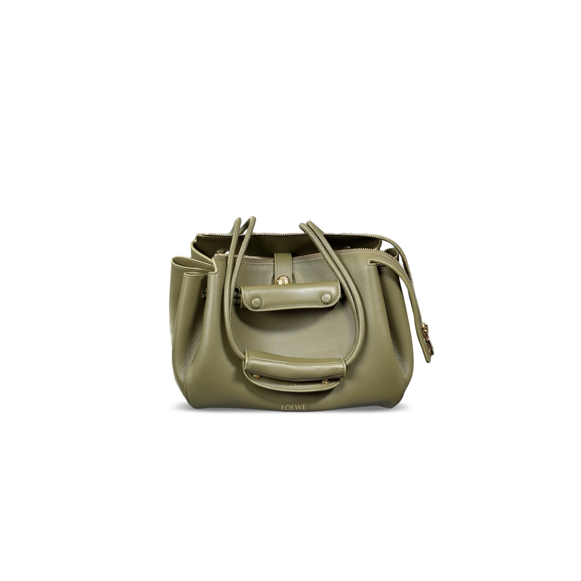 LOEWE SMALL MADRID BAG IN SUPPLE CALFSKIN AANBAB2X01 (23.5*19*10cm)